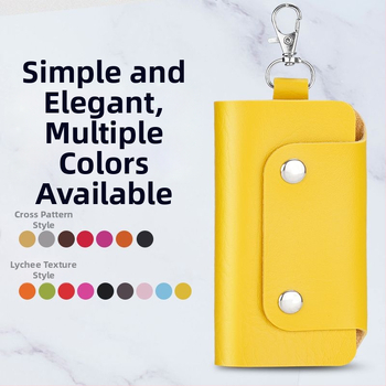 Geantă pentru chei din PU, pentru bărbați, depozitare acasă, marca Unique