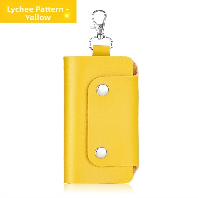 Geantă pentru chei din PU, pentru bărbați, depozitare acasă, marca Unique