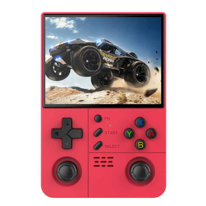 Portatīvā spēļu konsole ar atvērta koda Linux, retro ar dubultajiem joystickiem, 64/128 GB, 720p izvads