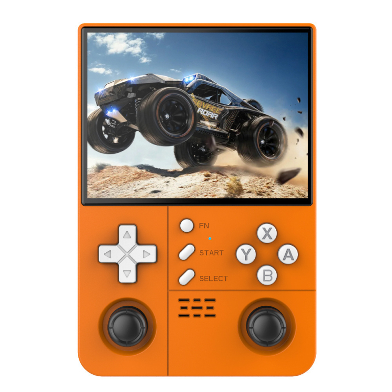 Portatīvā spēļu konsole ar atvērta koda Linux, retro ar dubultajiem joystickiem, 64/128 GB, 720p izvads