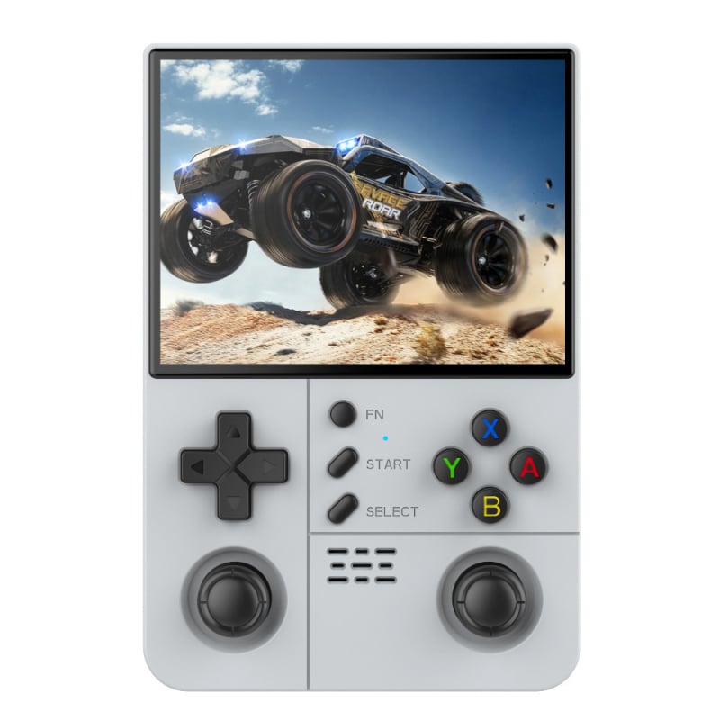 Portatīvā spēļu konsole ar atvērta koda Linux, retro ar dubultajiem joystickiem, 64/128 GB, 720p izvads