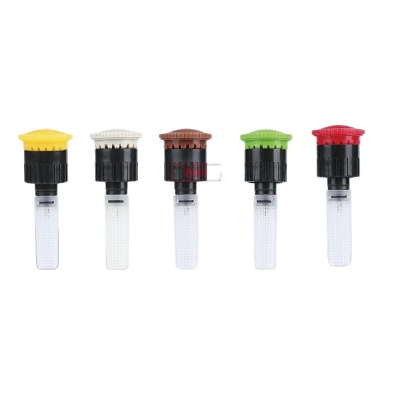 Подземна градинска дюза за поливане с телескопично автоматично повдигане — изработена от инженерни пластмаси, стабилно и равномерно поливане, подходяща за домашна градина, земеделие и обществени зелени площи.