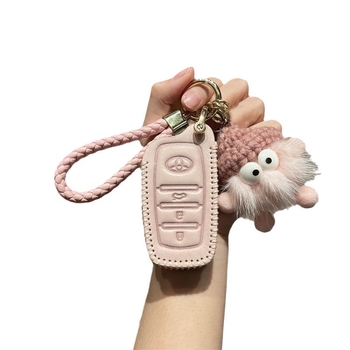 Θήκη κλειδιού αυτοκινήτου για Toyota: Camry, Corolla, Levin, Avalon, Highlander, RAV4 – δερμάτινη, μοντέρνο στυλ, Gu Wang