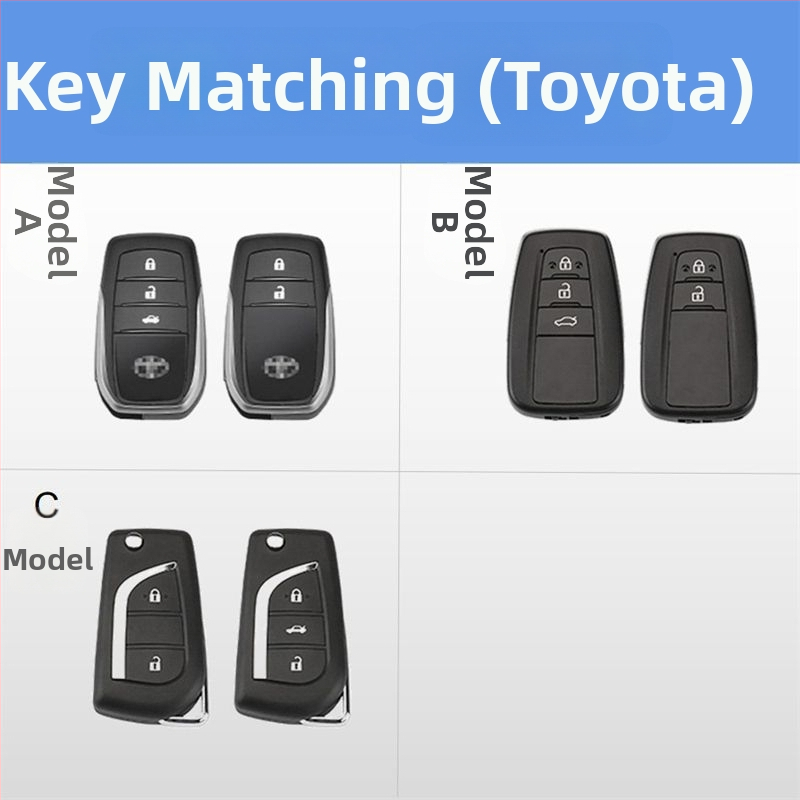 Obal na diaľkový kľúč Toyota: Camry, Corolla, Levin, Avalon, Highlander, RAV4 – koža hovädzie, trendový štýl, Gu Wang
