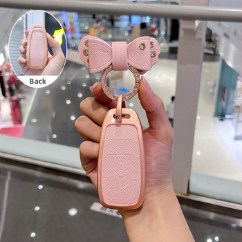 Husă de cheie pentru Mercedes-Benz E300L / 2024 GLC260, aliaj de zinc, stil premium, fără personalizare