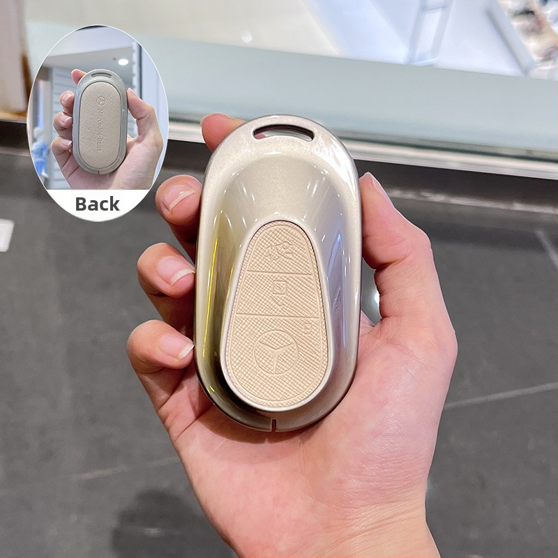 Husă de cheie pentru Mercedes-Benz E300L / 2024 GLC260, aliaj de zinc, stil premium, fără personalizare