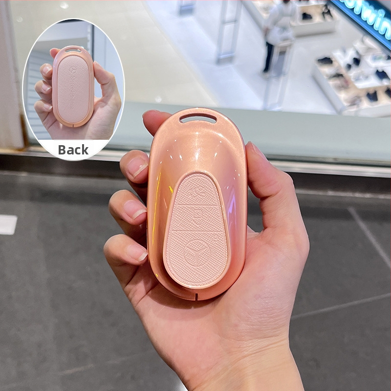 Husă de cheie pentru Mercedes-Benz E300L / 2024 GLC260, aliaj de zinc, stil premium, fără personalizare