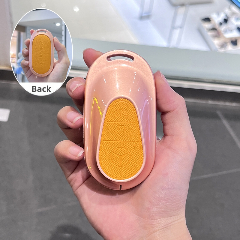 Husă de cheie pentru Mercedes-Benz E300L / 2024 GLC260, aliaj de zinc, stil premium, fără personalizare