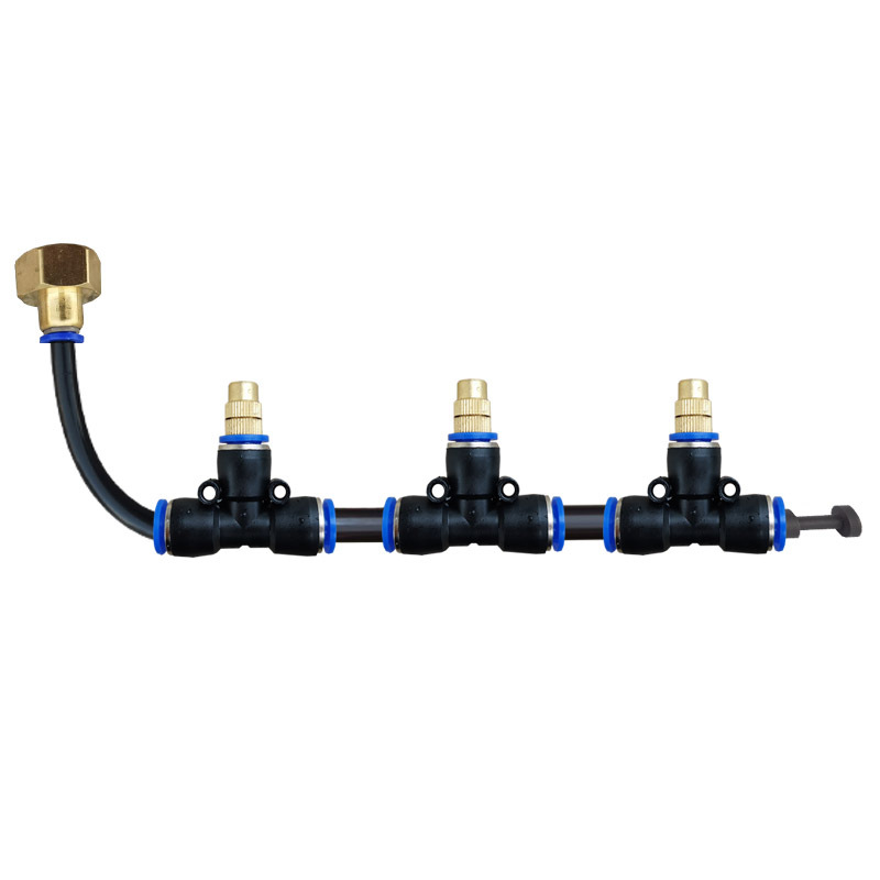 Lejin микро-спрей серия поливателно устройство – PE + мед, автоматично поливане, дюза за атомизация на мъгла, възможност за частен етикет, за домашна градина, селскостопанска продукция и обществени зелени площи