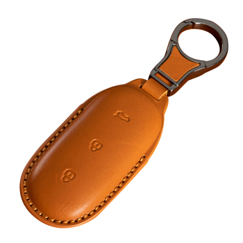 Husă pentru cheie auto Ideal L9/L8/L7/L6 — Dillon, husă de cheie din piele de vită, de înaltă clasă, fără personalizare