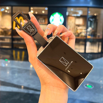 Carcasă cheie Avita – aliaj de zinc, stil minimalist, suport pentru cardul cheii, fără personalizare