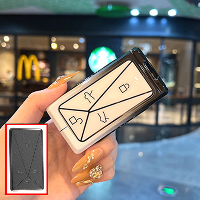 Carcasă cheie Avita – aliaj de zinc, stil minimalist, suport pentru cardul cheii, fără personalizare