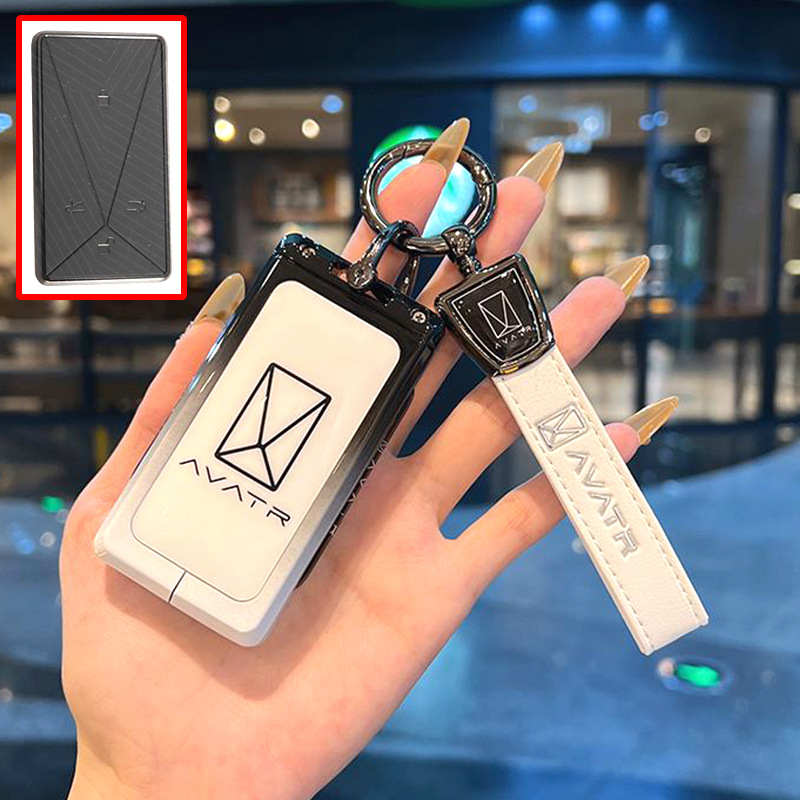 Carcasă cheie Avita – aliaj de zinc, stil minimalist, suport pentru cardul cheii, fără personalizare