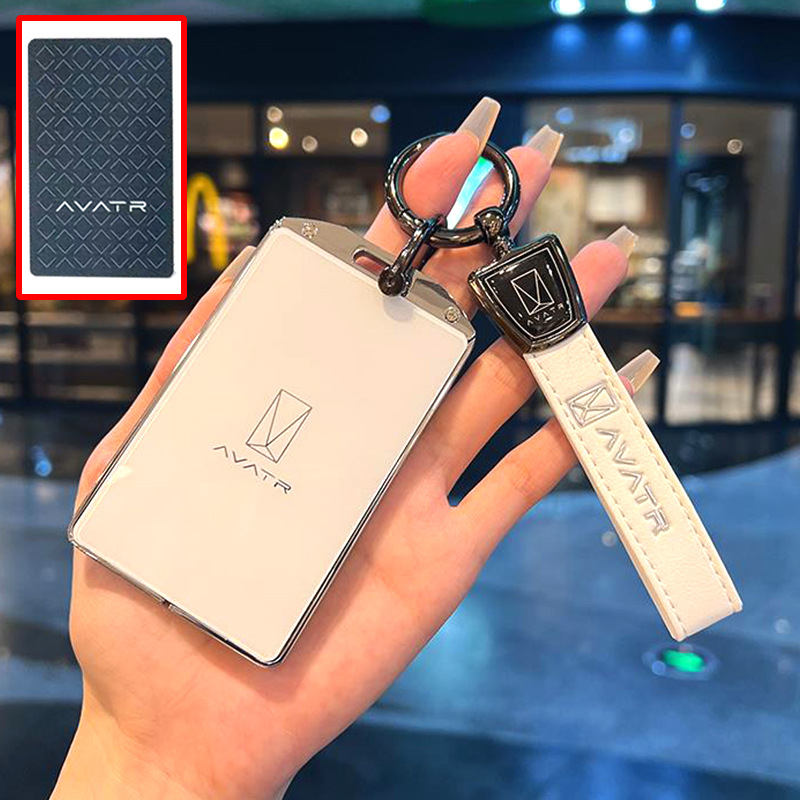 Carcasă cheie Avita – aliaj de zinc, stil minimalist, suport pentru cardul cheii, fără personalizare