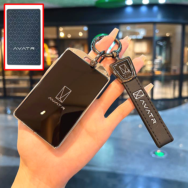 Carcasă cheie Avita – aliaj de zinc, stil minimalist, suport pentru cardul cheii, fără personalizare