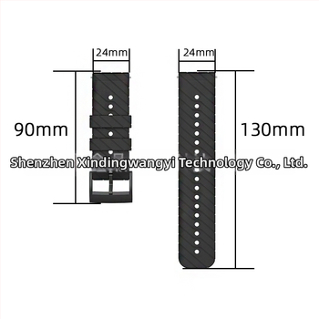 Silikónový náramok pre Suunto 9, D5 a Suunto 7, šírka 24 mm, spona, Twill vzor