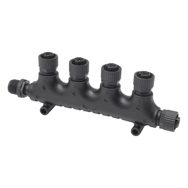 Morski vodootporni M12 5P konektor, muški i ženski aviation plug, serija M12-A, 5 vodiča, izolator od bakarne zliatine, za mrežu NMEA2000