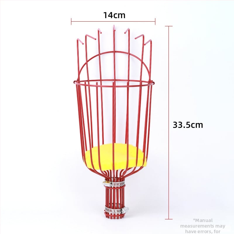 Инструмент за берене на плодове с дълга пръчка за ябълки и сливи (Марка: Other; Ръкохватка: Пластмасова)