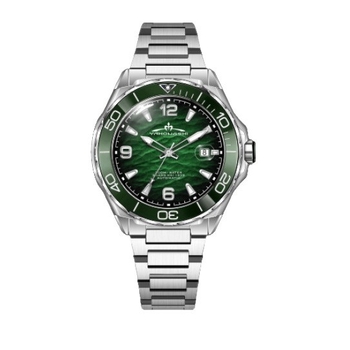 Muški kvarcni sat od nehrđajućeg čelika, brojčanik 42 mm, vodootpornost 30 m, kućište i kaiš od nehrđajućeg čelika, kalendar