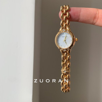 Handsmood ženski kvarcni sat, elegantan stil, vodootpornost 30 m, kućište od legure