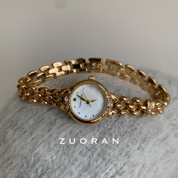 Handsmood ženski kvarcni sat, elegantan stil, vodootpornost 30 m, kućište od legure