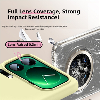 Carcasă pentru telefon din silicon lichid pentru Xiaomi 17Pro/17Promax, ultra-subțire, finisaj mat, husă moale