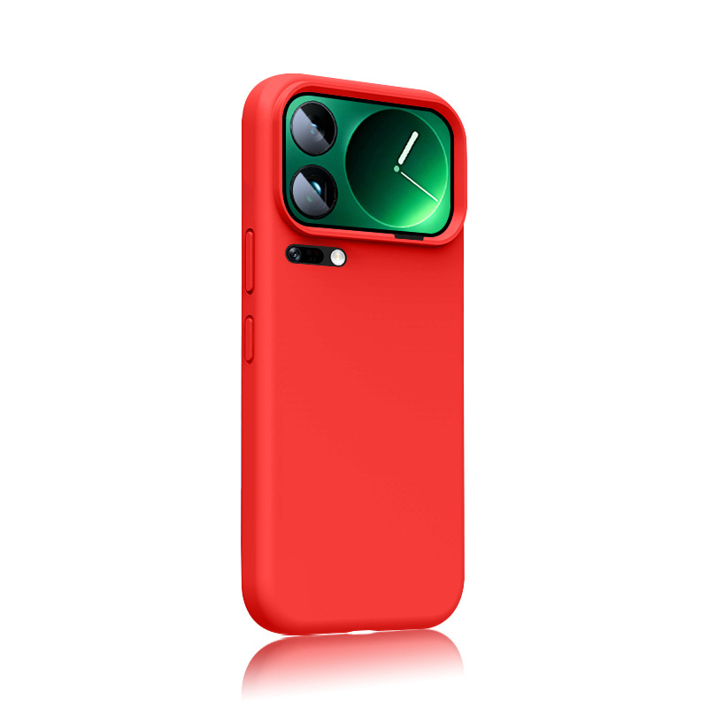 Carcasă pentru telefon din silicon lichid pentru Xiaomi 17Pro/17Promax, ultra-subțire, finisaj mat, husă moale