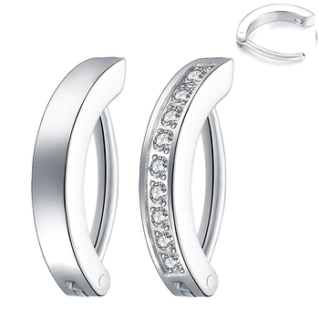 Nerūdijančio plieno bambos žiedas, lašinio formos, unisex mados juvelyrika su auksiniu įdėklu