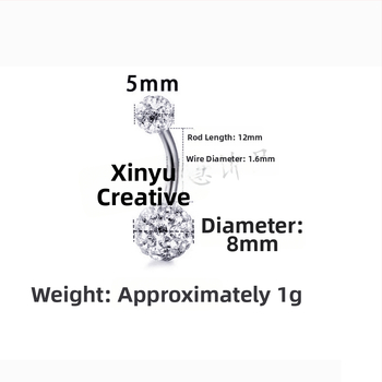 Nerūsējošā tērauda vēdera gredzens – unisex modes OL, burti/teksta dizains, pielāgojams