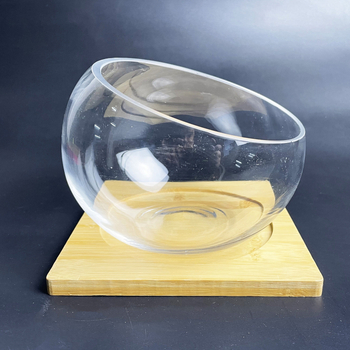 Stikla pudelīte ar sūnām, mikropeizējums ekoloģisks akvārijs zelta zivtiņām — apaļš atvērums dizains, sukulentu augi; Zīmols: Small Space Big World; Iepakojums: kartons; Parādīšana: uz virsmas