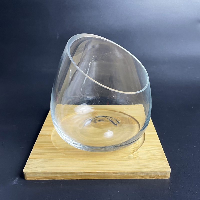 Stikla pudelīte ar sūnām, mikropeizējums ekoloģisks akvārijs zelta zivtiņām — apaļš atvērums dizains, sukulentu augi; Zīmols: Small Space Big World; Iepakojums: kartons; Parādīšana: uz virsmas