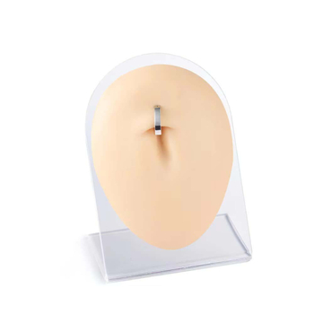 Titāna nabas gredzens, universāls, ģeometriska forma, gluda virsma, ASTM-F136