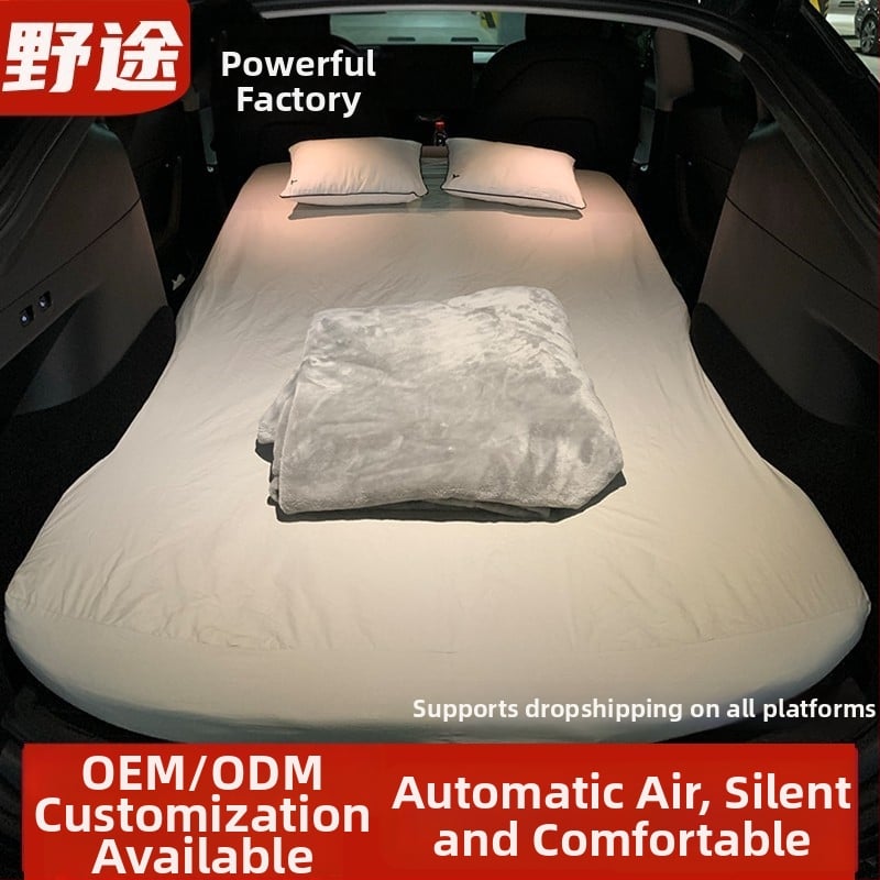 Auto telkimiseks mõeldud pumbatav voodi, mudel B002 | Wild Road, 4 kg, maksimaalne koormus 1000 kg, komposiitkangast pind