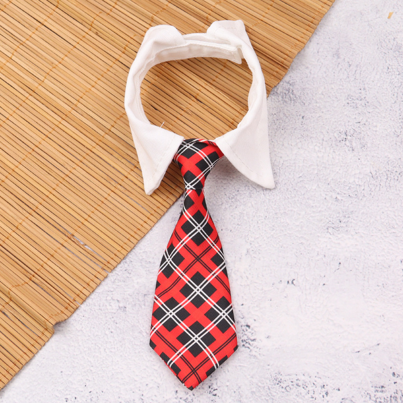 Κολάρο παπιγιόν για γάτες και σκύλους, βαμβάκι, πολύχρωμο καρό μοτίβο, casual στυλ, κατάλληλο για όλες τις εποχές