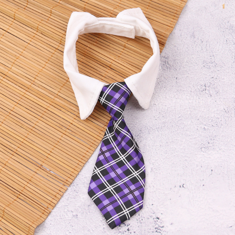 Κολάρο παπιγιόν για γάτες και σκύλους, βαμβάκι, πολύχρωμο καρό μοτίβο, casual στυλ, κατάλληλο για όλες τις εποχές