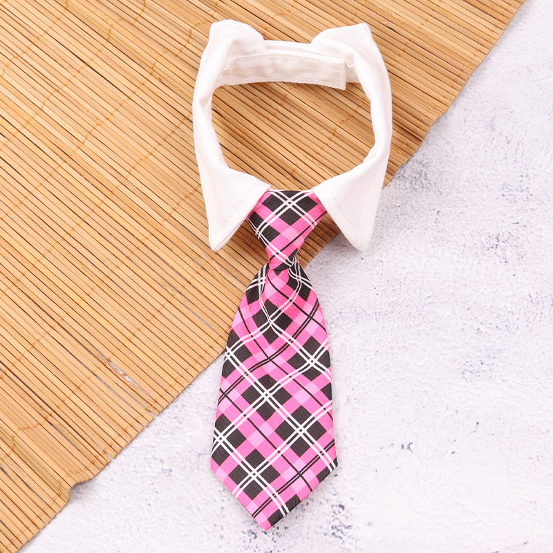 Κολάρο παπιγιόν για γάτες και σκύλους, βαμβάκι, πολύχρωμο καρό μοτίβο, casual στυλ, κατάλληλο για όλες τις εποχές