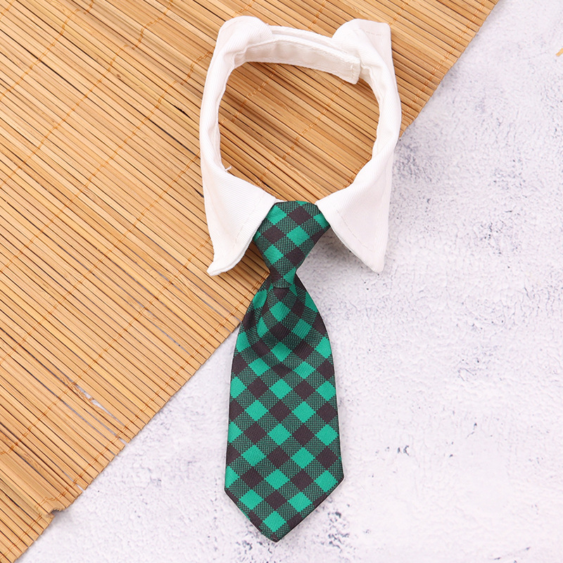 Κολάρο παπιγιόν για γάτες και σκύλους, βαμβάκι, πολύχρωμο καρό μοτίβο, casual στυλ, κατάλληλο για όλες τις εποχές