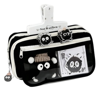 Пенал за начално училище, оксфордска тъкан, унисекс, сладък стил, кутия за канцеларски материали