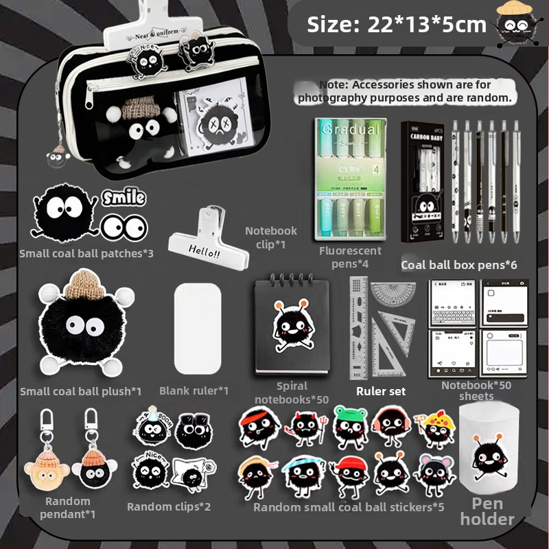 Пенал за начално училище, оксфордска тъкан, унисекс, сладък стил, кутия за канцеларски материали