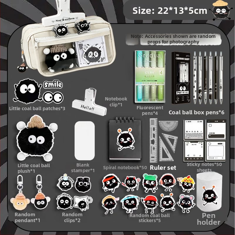 Пенал за начално училище, оксфордска тъкан, унисекс, сладък стил, кутия за канцеларски материали