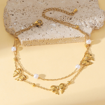 Potītes ķēdīte — Korejas stila, titāna tērauds, Pavasaris 2025, Pielāgojams