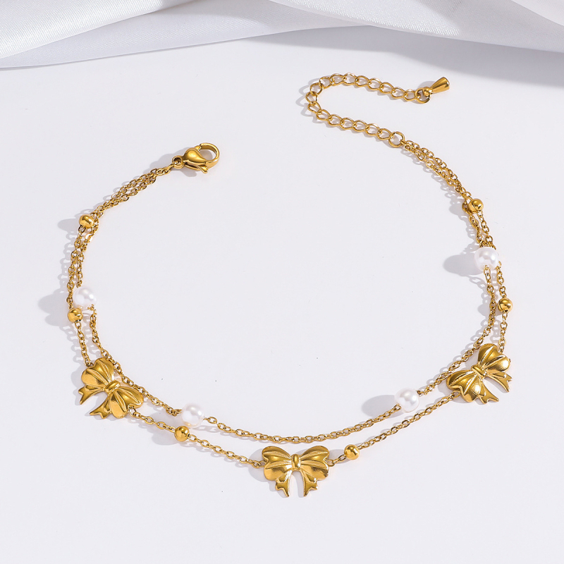 Potītes ķēdīte — Korejas stila, titāna tērauds, Pavasaris 2025, Pielāgojams