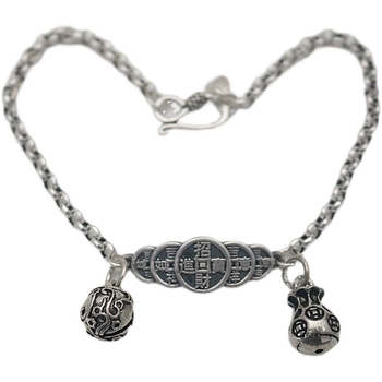 Varš potītes gredzens ar teksta gravējumu – nacionālais stils, pāra dizains, atsevišķi iepakots