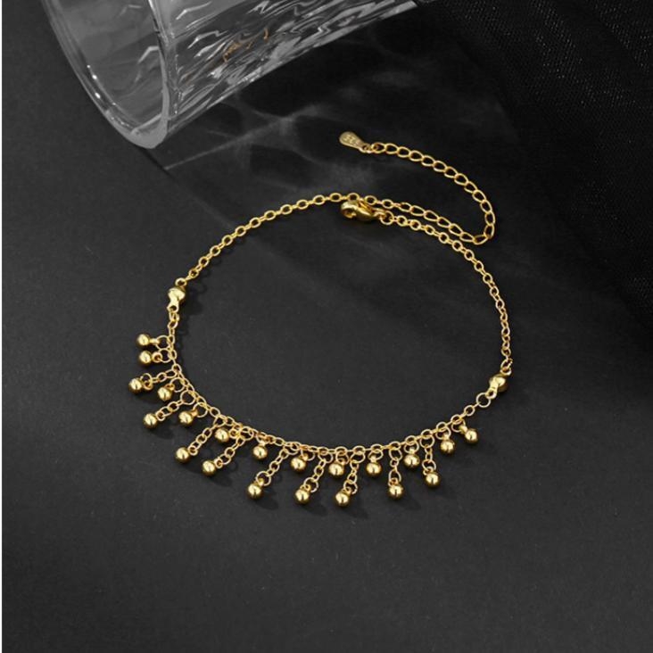 Potīšu rotaslietas ar pītiem un pērļu krellēm, titāna tērauds, ģeometrisks dizains, japāņu-korejiešu stilā, pavasaris 2024