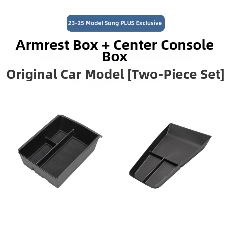 Casetă de depozitare pentru cotieră BYD Song Plus DM-I, Organizator pentru consola centrală, Material: Altul; Marcă: Bottled West; Modele compatibile: Implicit item