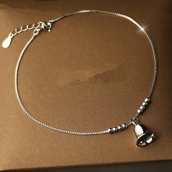 Anklet u korejskom stilu, Bow dizajn, Materijal: 30% srebro s bijelim bakrom, Personalizacija: Da