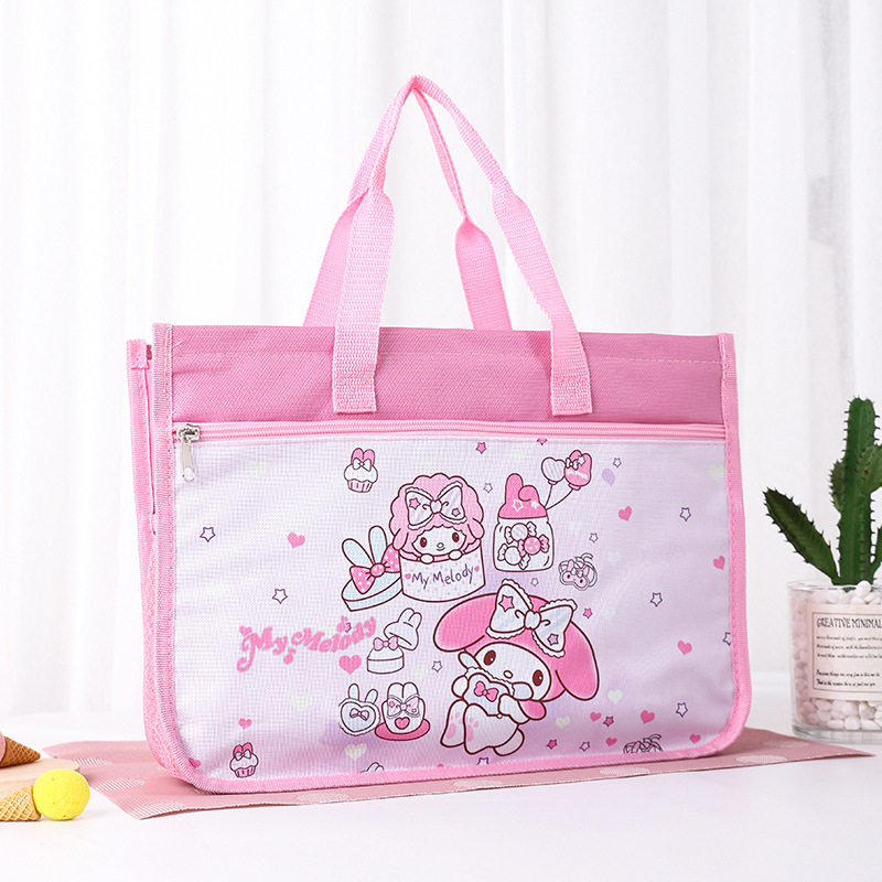 Toolesia geantă pentru elevi din plasă de nailon, design desen animat, fermoar