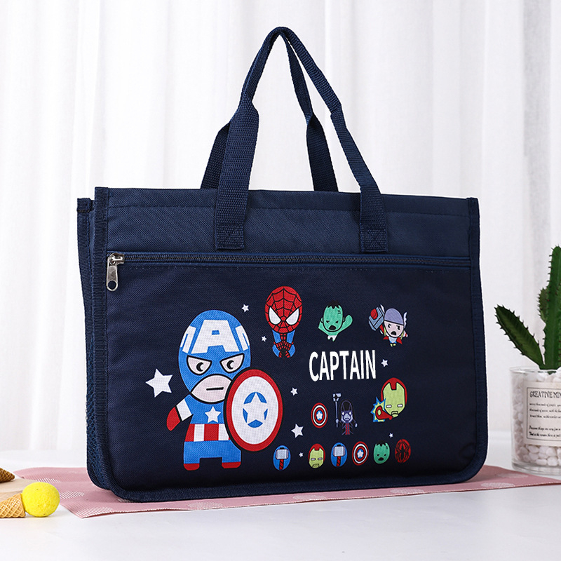 Toolesia geantă pentru elevi din plasă de nailon, design desen animat, fermoar