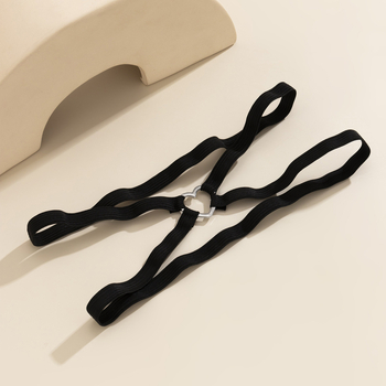 Anklet od legure, jednostavan ženski stil, geometrijski dizajn, bez umetaka