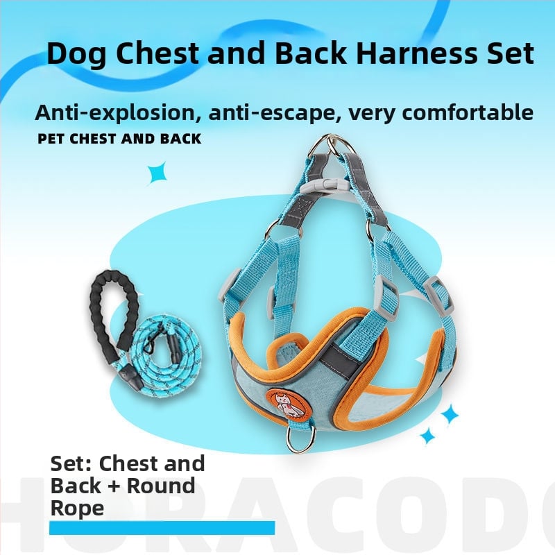 Schnauzer mellény-stílusú visszahúzható kutyapóráz